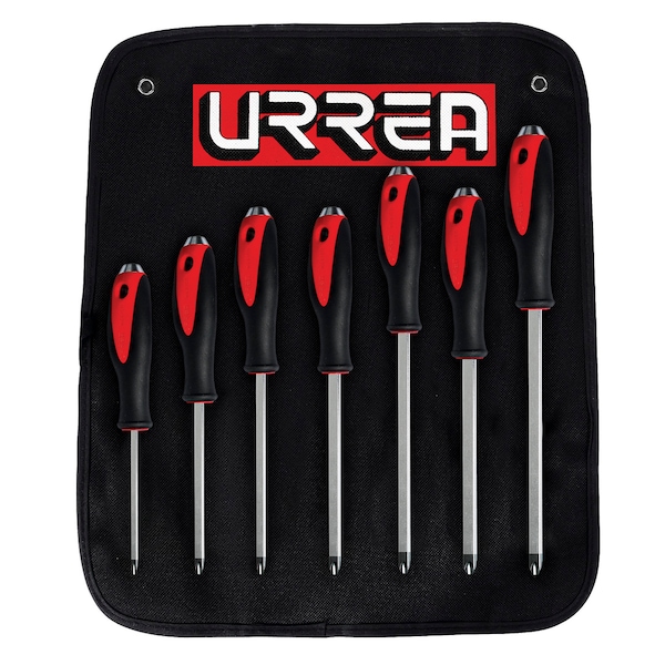 Striking Bimaterial Screwdriver Set of 6 Pc (Phillips type).